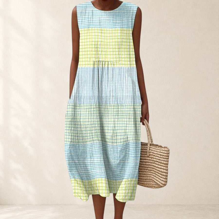 Sophryana™ comfortable dress by THE WHITMORE FAMILY, featuring a soft fabric and casual fit, perfect for everyday wear.