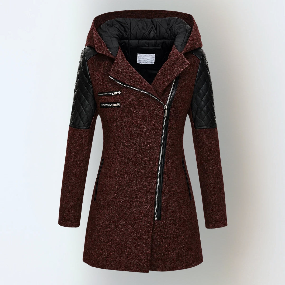 Katrin™ winter jacket by THE WHITMORE FAMILY, elegant and warm outerwear with a stylish design and cozy fabric for winter.