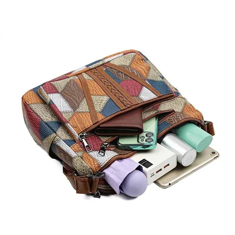 Nella™ | Patchwork Crossbody Bag