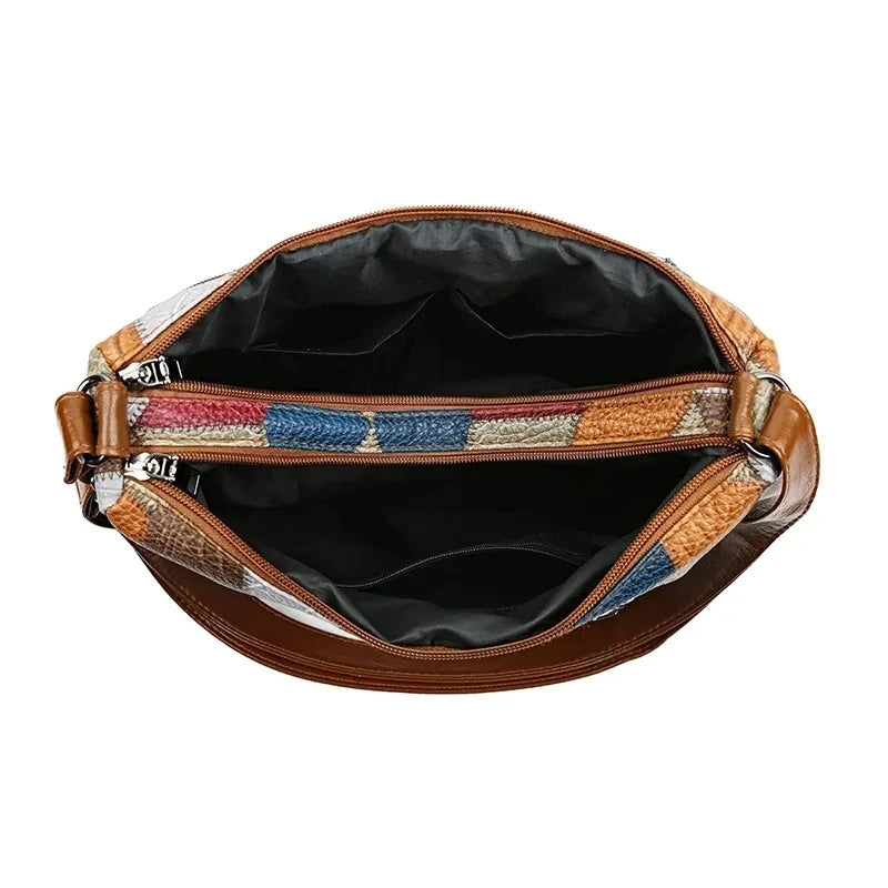 Nella™ | Patchwork Crossbody Bag