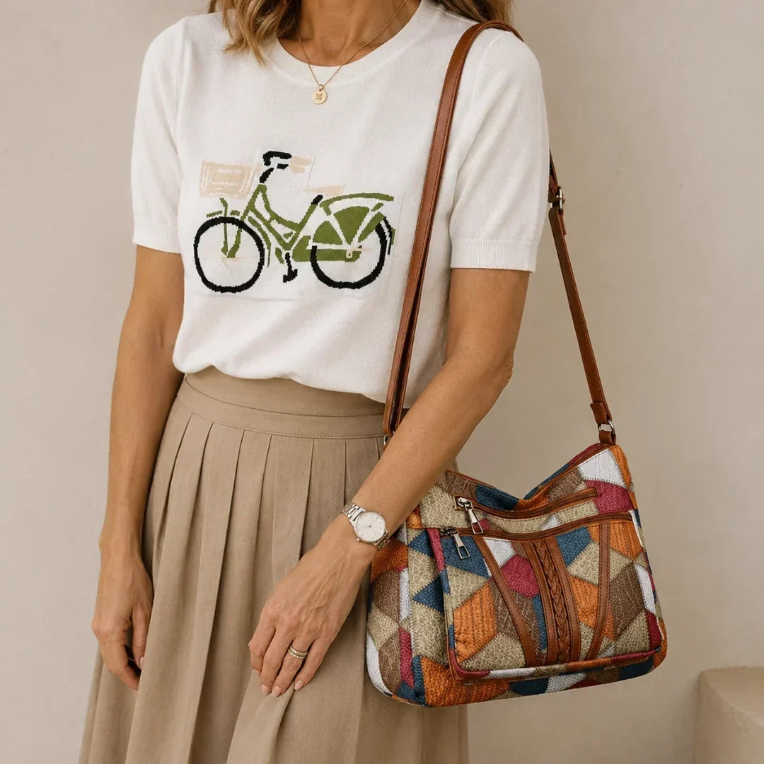 Nella™ | Patchwork Crossbody Bag