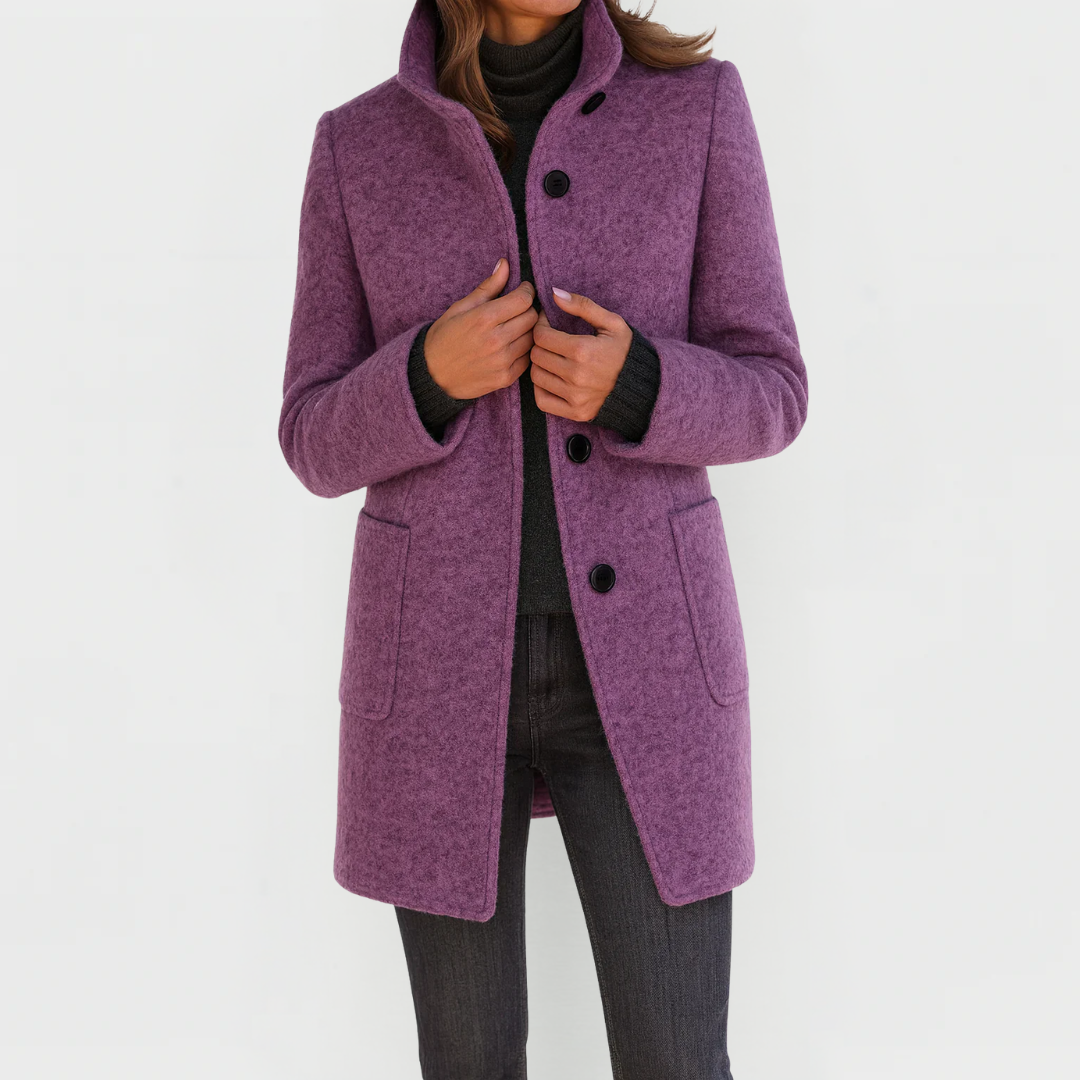 Éléonore | Wool Mid-Length Coat