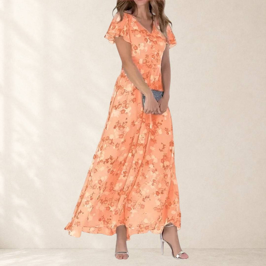 Lola™ figure-flattering dress by THE WHITMORE FAMILY, shown on a model, with a fitted silhouette and stylish design.