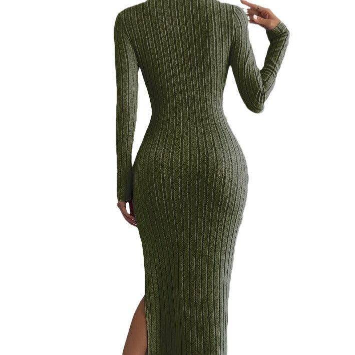 Lina - Knitted Long Dress for Women