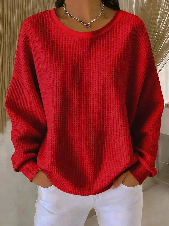 Women’s classic sweater jumper by THE WHITMORE FAMILY, featuring a cozy knit design and a comfortable fit.