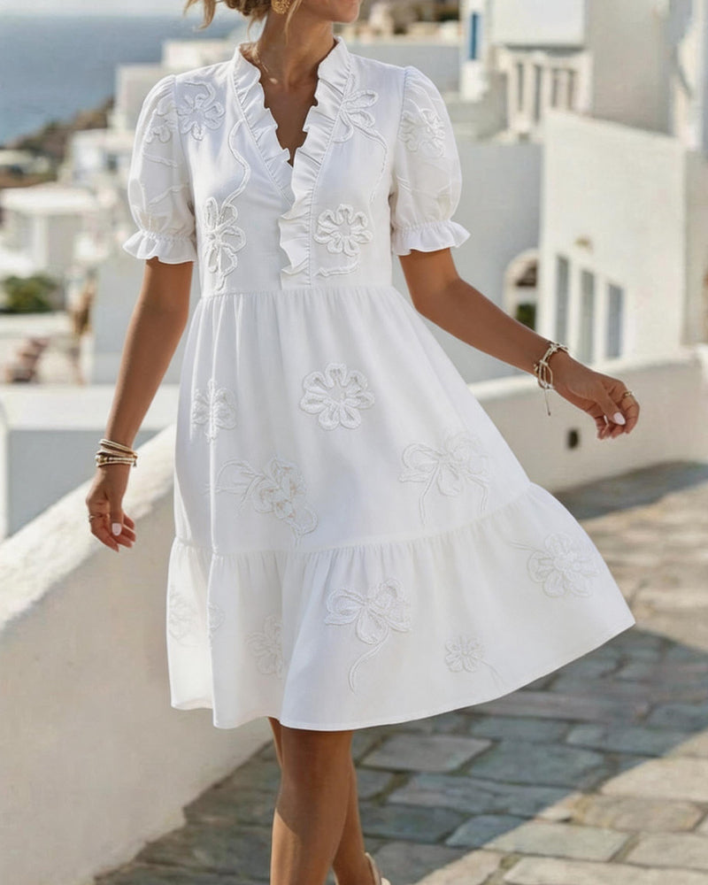 ELVENA™ | Wrap Midi Dress