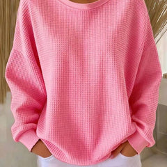 Women’s classic sweater jumper by THE WHITMORE FAMILY, featuring a cozy knit design in neutral tones.