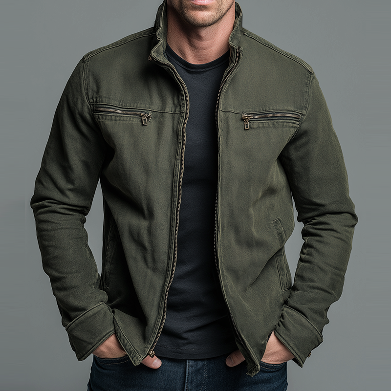 Men's Renato Autumn Jacket by THE WHITMORE FAMILY, stylish men's Giacche Uomo in warm fall fabric and classic design.
