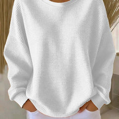 Women’s classic sweater jumper by THE WHITMORE FAMILY, featuring a cozy knit design and a relaxed fit.