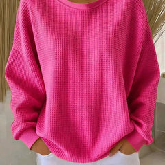 Women’s classic sweater jumper by THE WHITMORE FAMILY, featuring a cozy knit design in a neutral color.