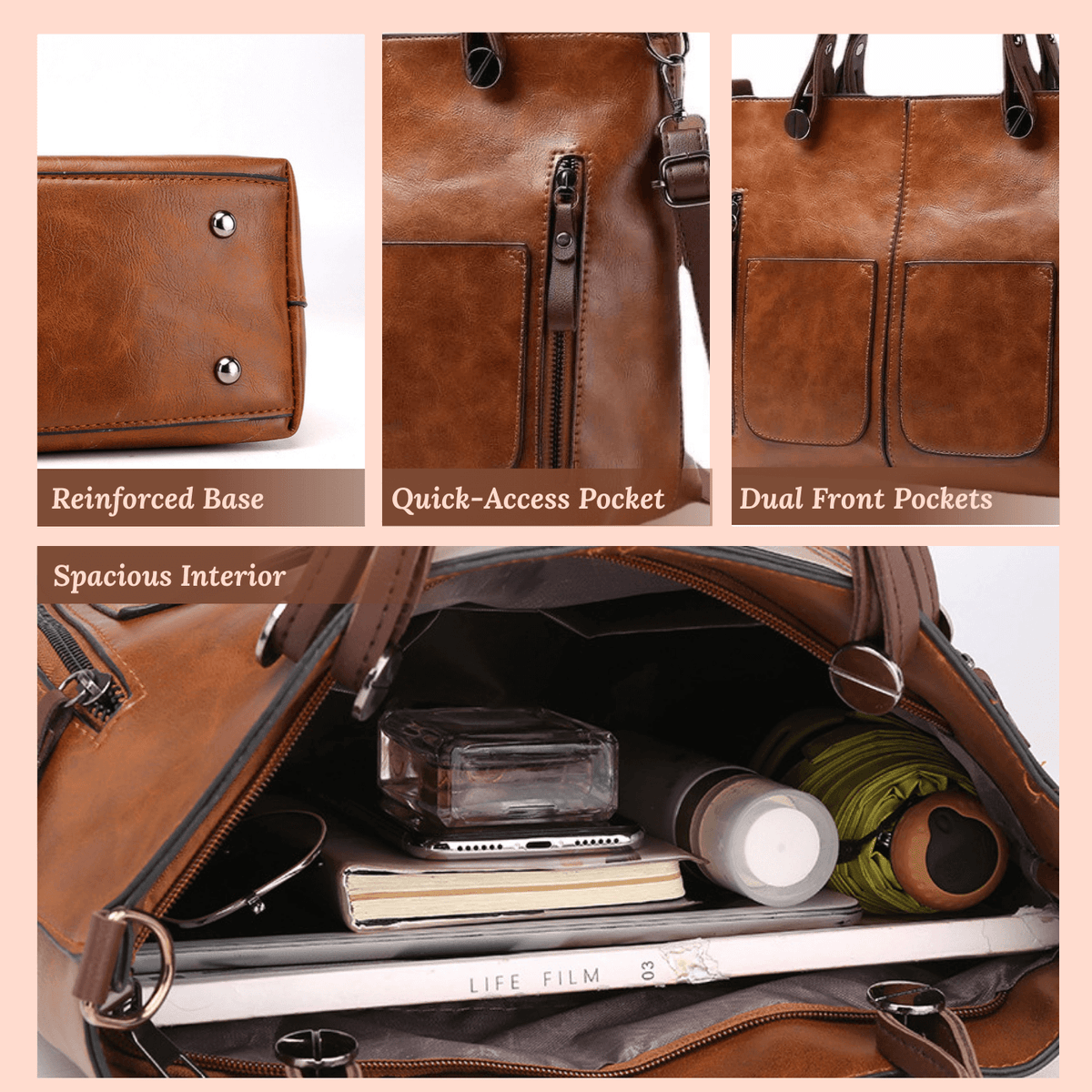 Caterina's Multi-Pocket | Crossbody Bag