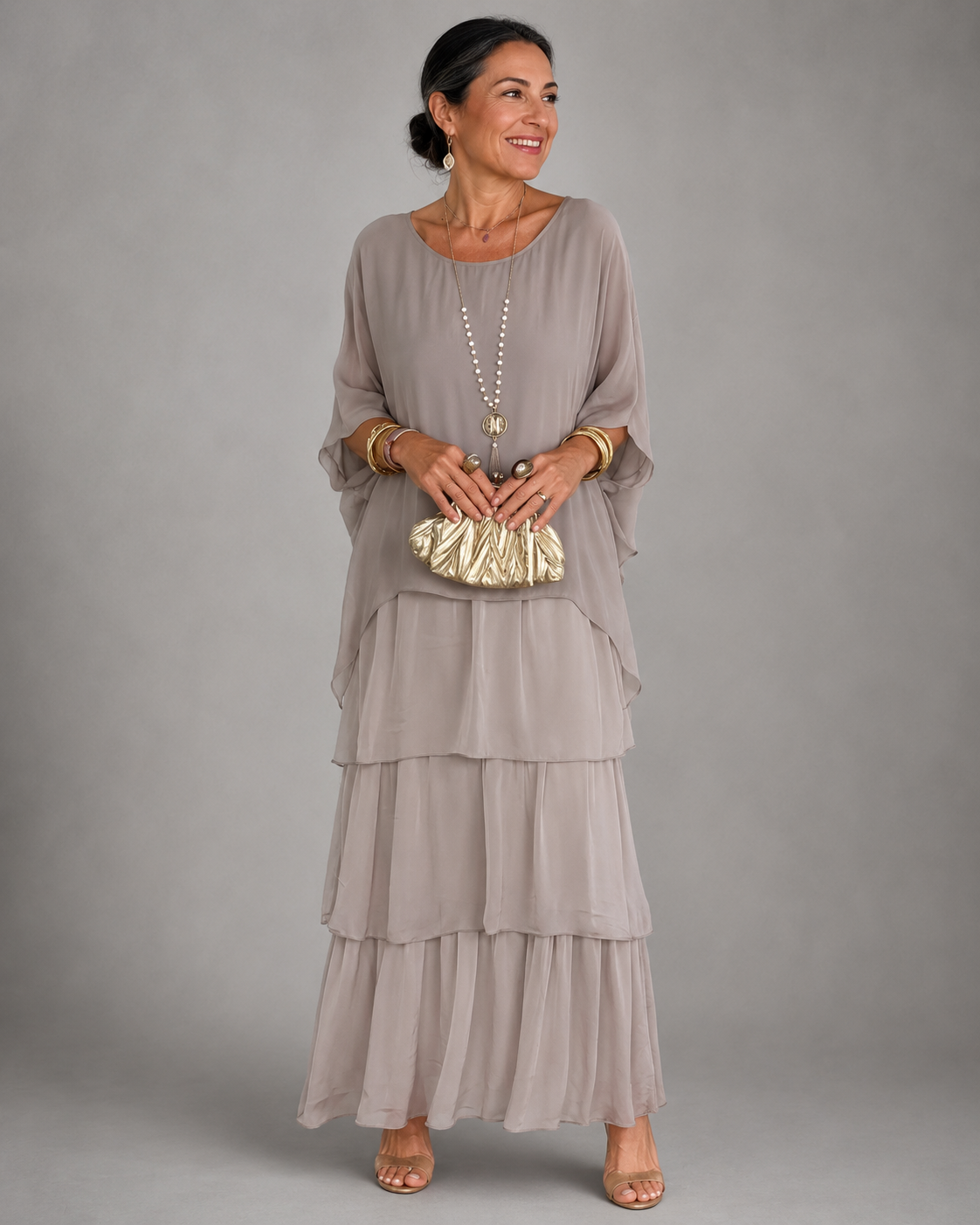 ELVENA™ | Elegant Flowy Maxi Dress