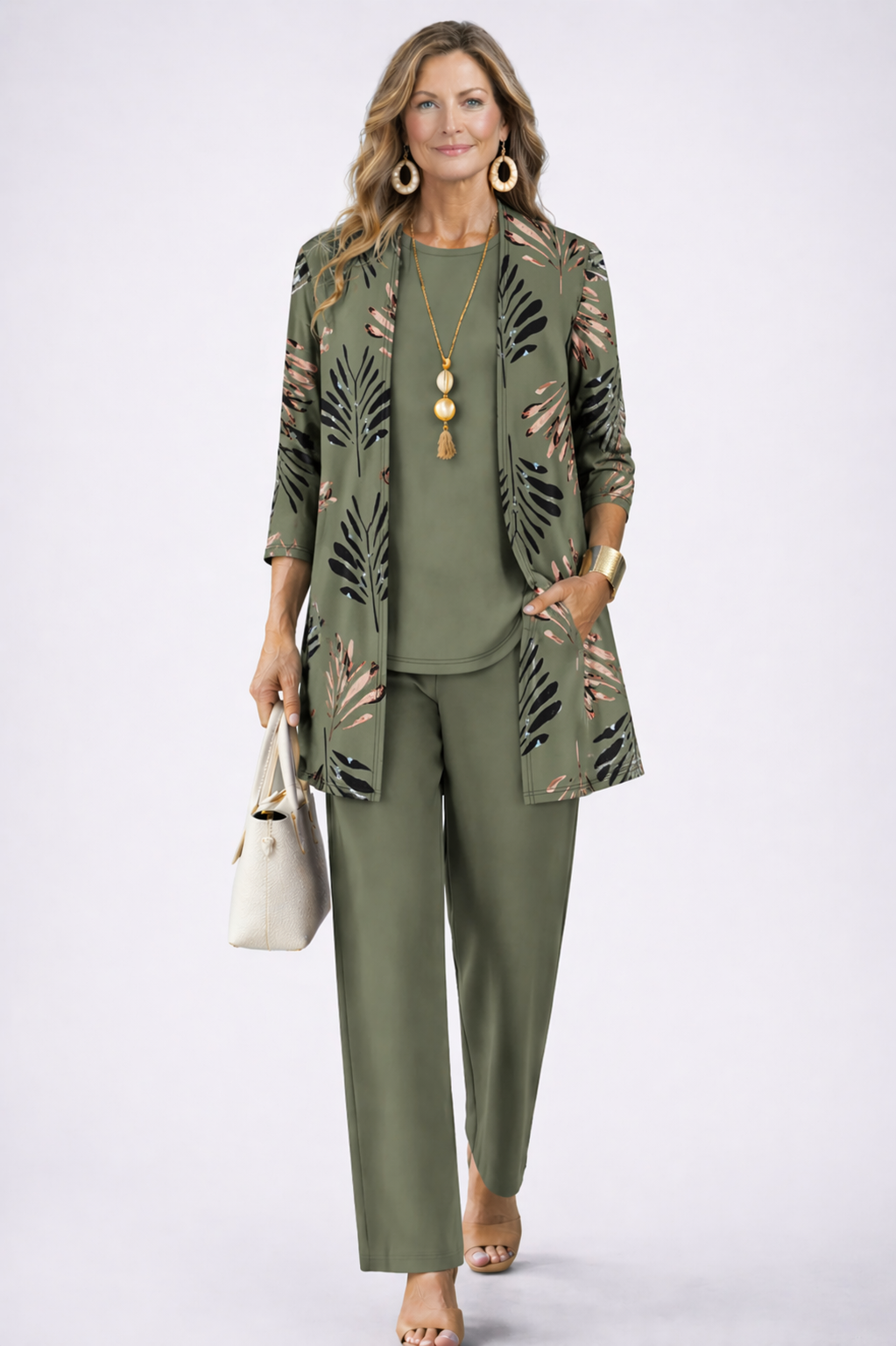 DOROTHY | ELEGANT THREE-PIECE TROUSER SET