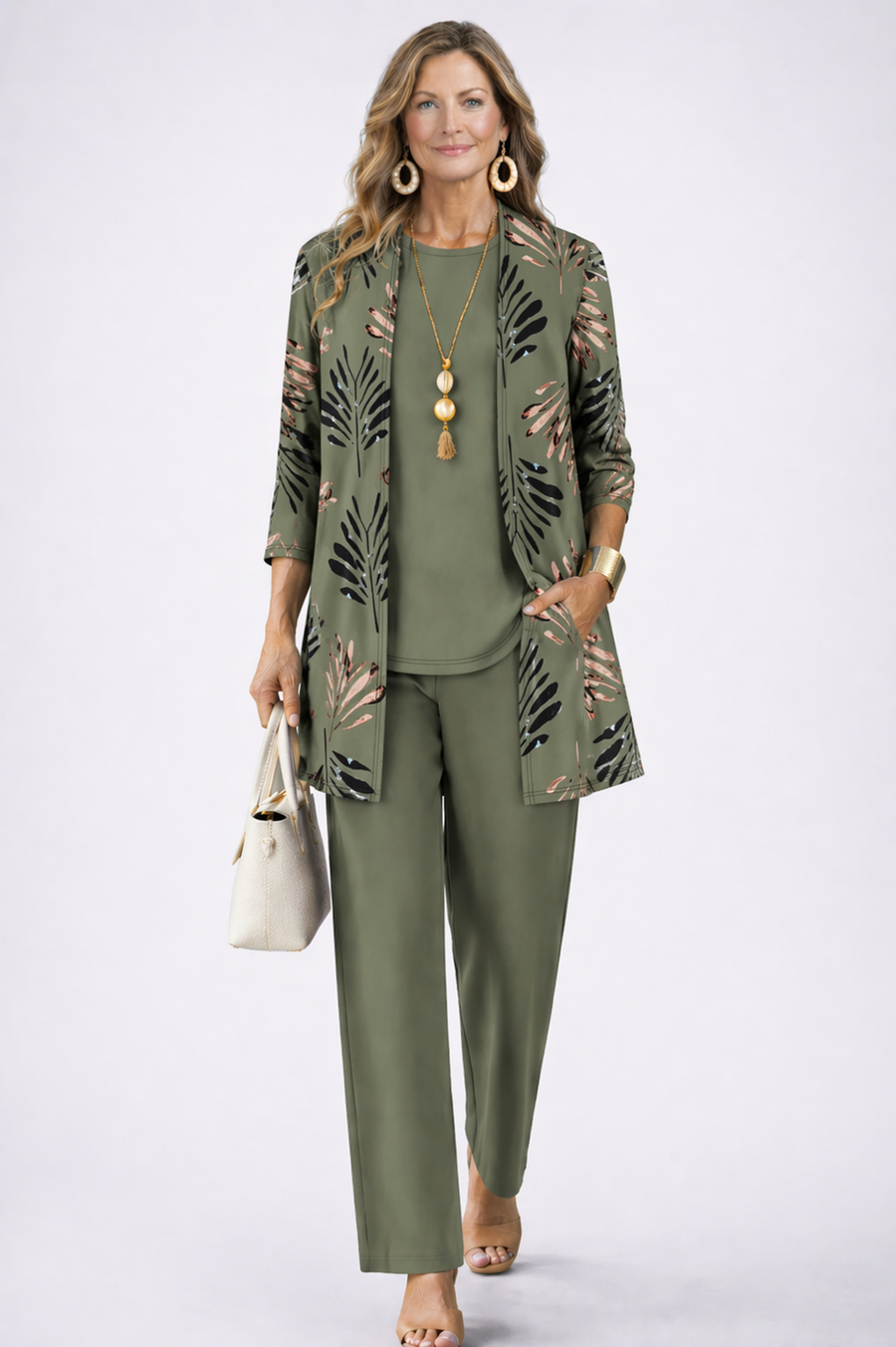 DOROTHY | ELEGANT THREE-PIECE TROUSER SET