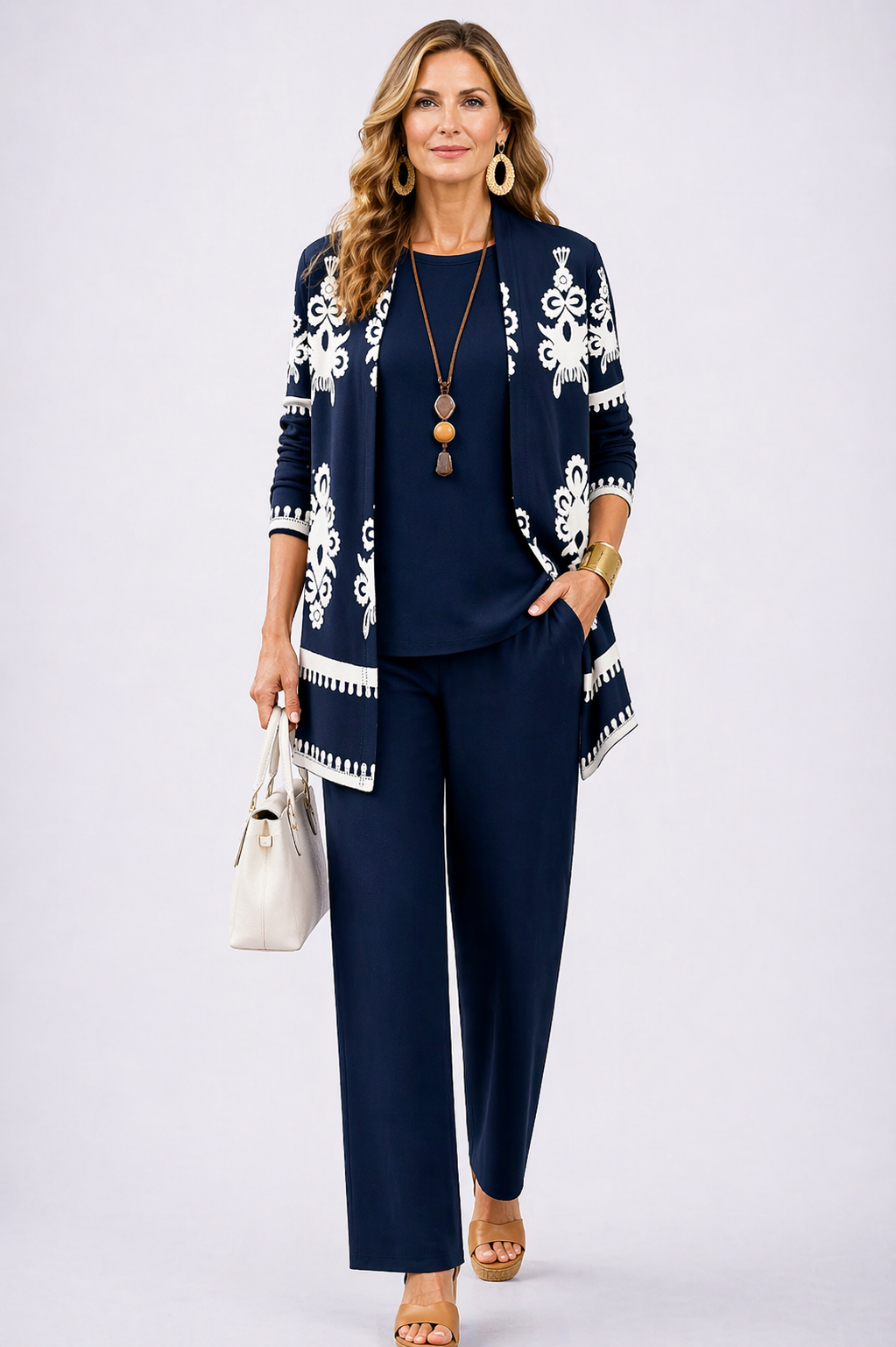 ALICE | ELEGANT THREE-PIECE TROUSER SET
