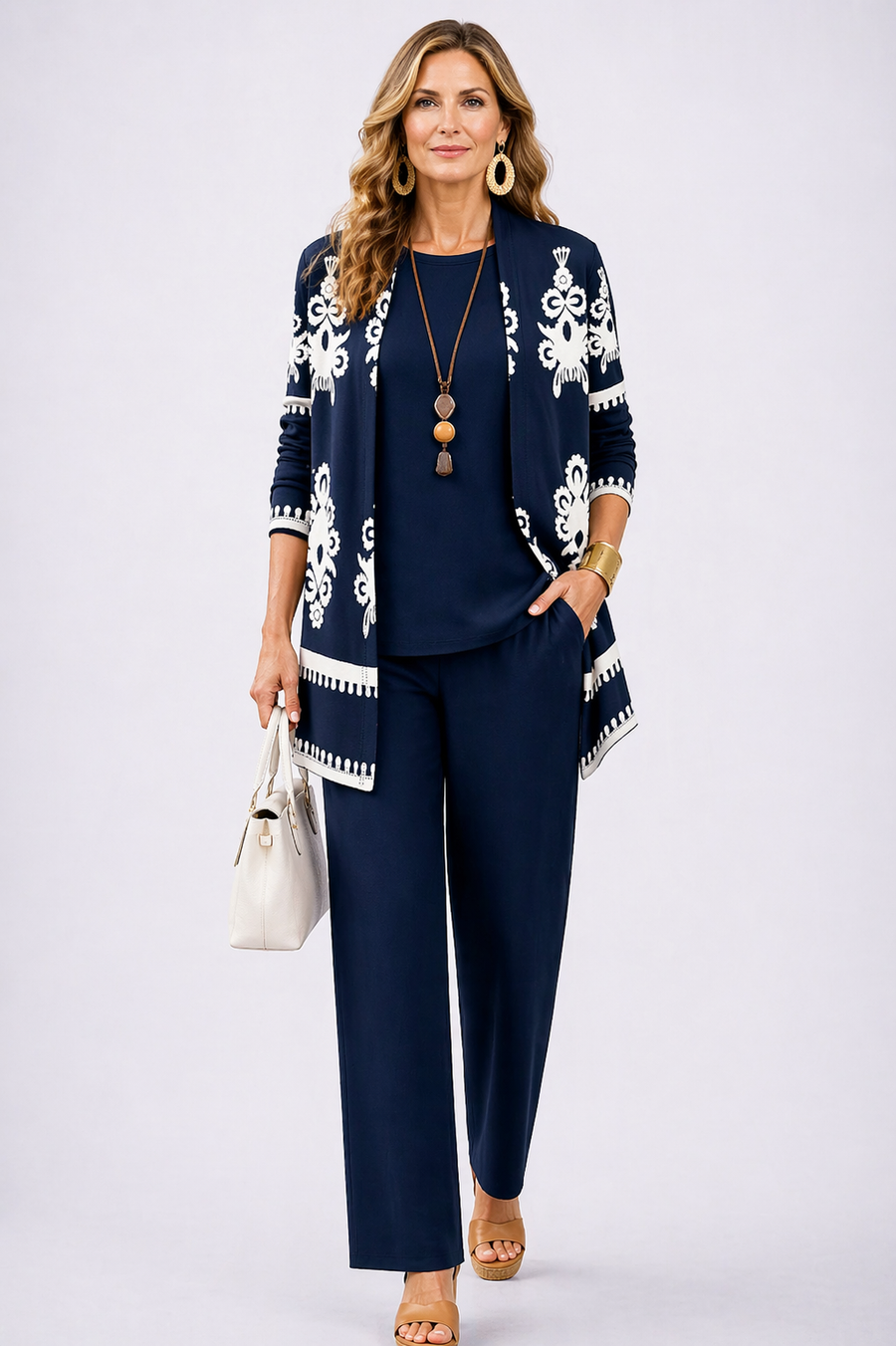 ALICE | ELEGANT THREE-PIECE TROUSER SET