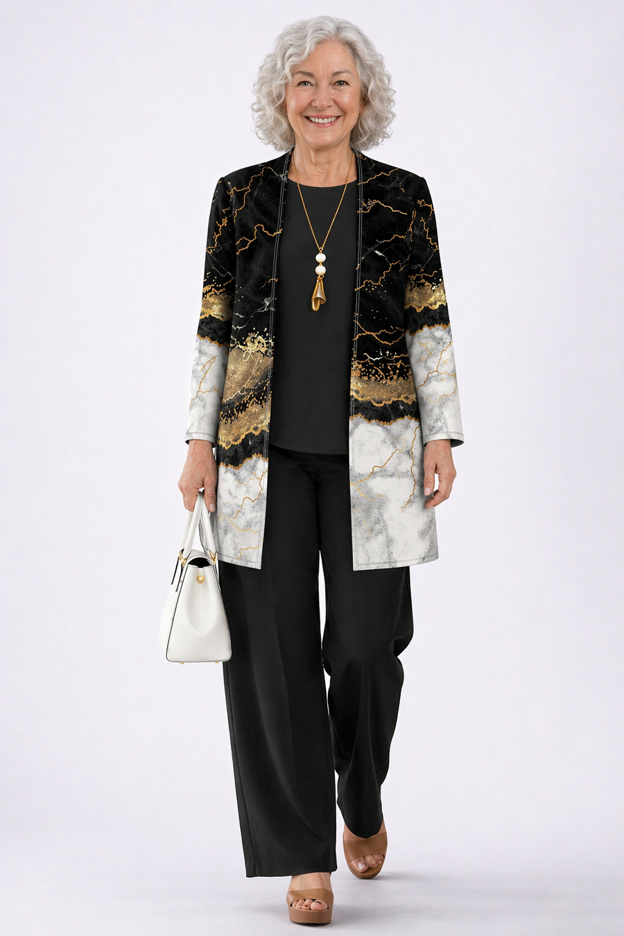 GLENDA | CLASSIC THREE-PIECE TROUSER SET
