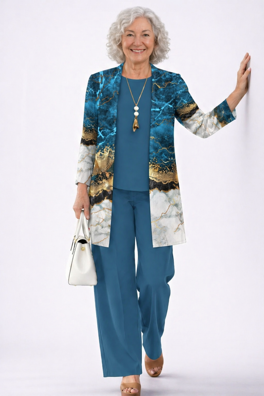 SUSANNE | ELEGANT THREE-PIECE TROUSER SET