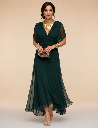 Elegant Emma maxi party dress by THE WHITMORE FAMILY, featuring flowing fabric and stylish design, perfect for special occasions.