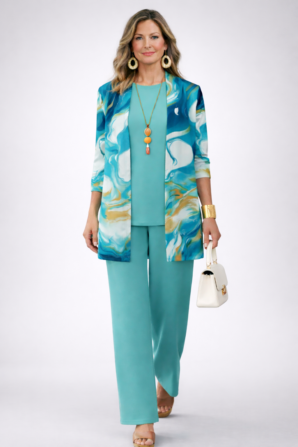JUDITH | REFINED THREE-PIECE TROUSER SET