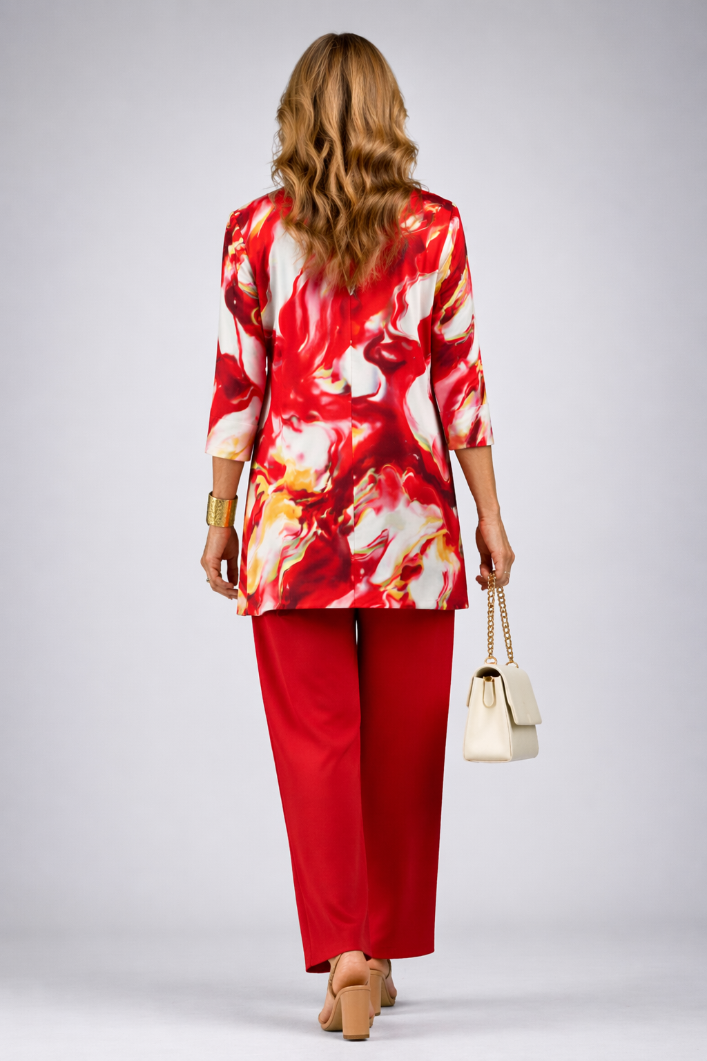 MARJORIE | GRACEFUL THREE-PIECE TROUSER SET