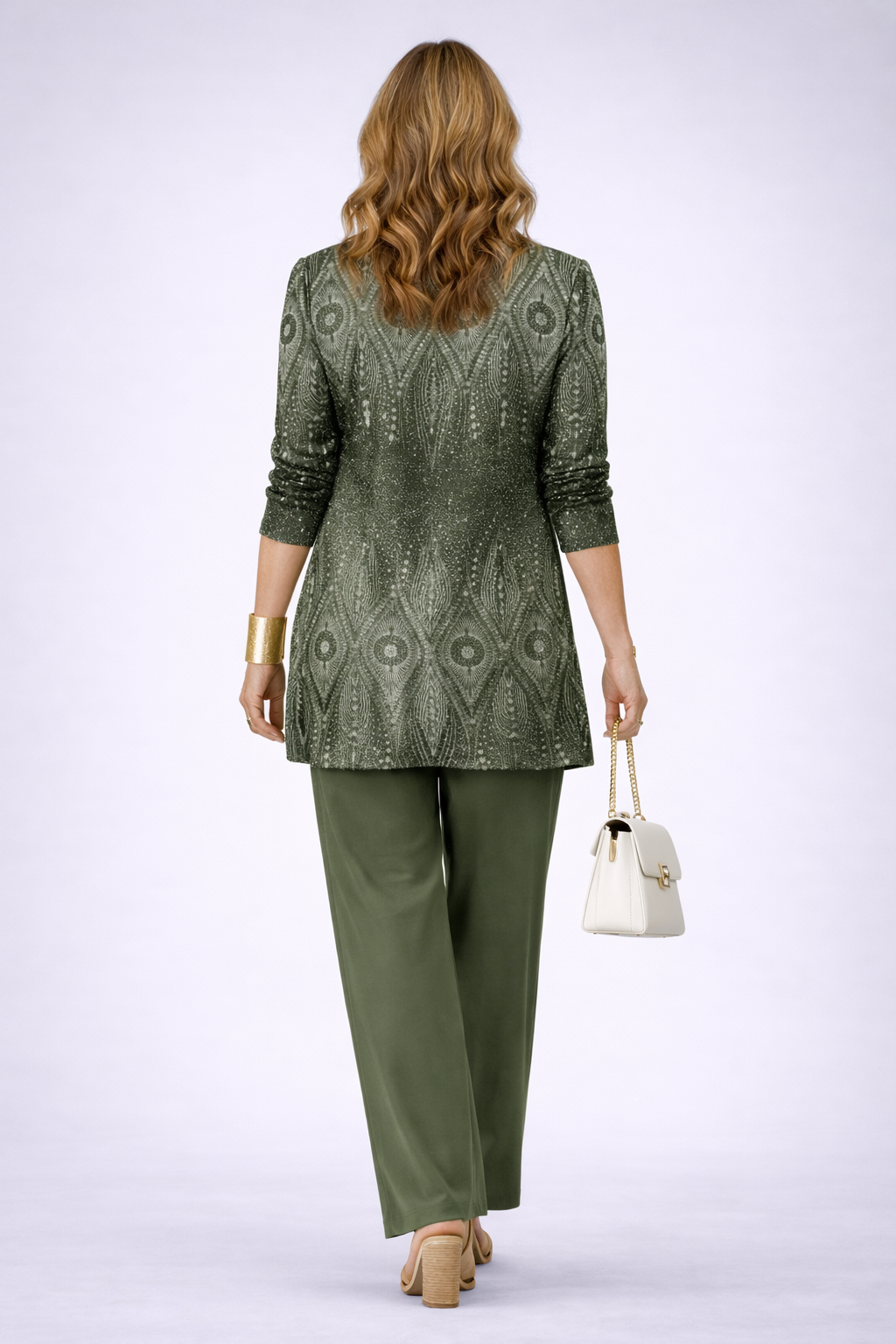 IRENE | REFINED THREE-PIECE TROUSER SET