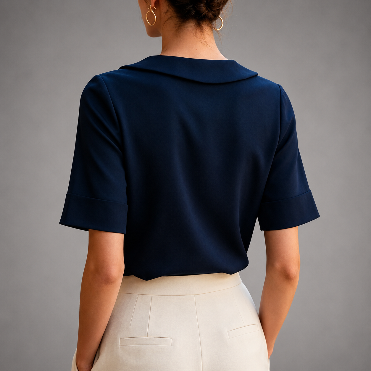 Camille Round Neck Blouse