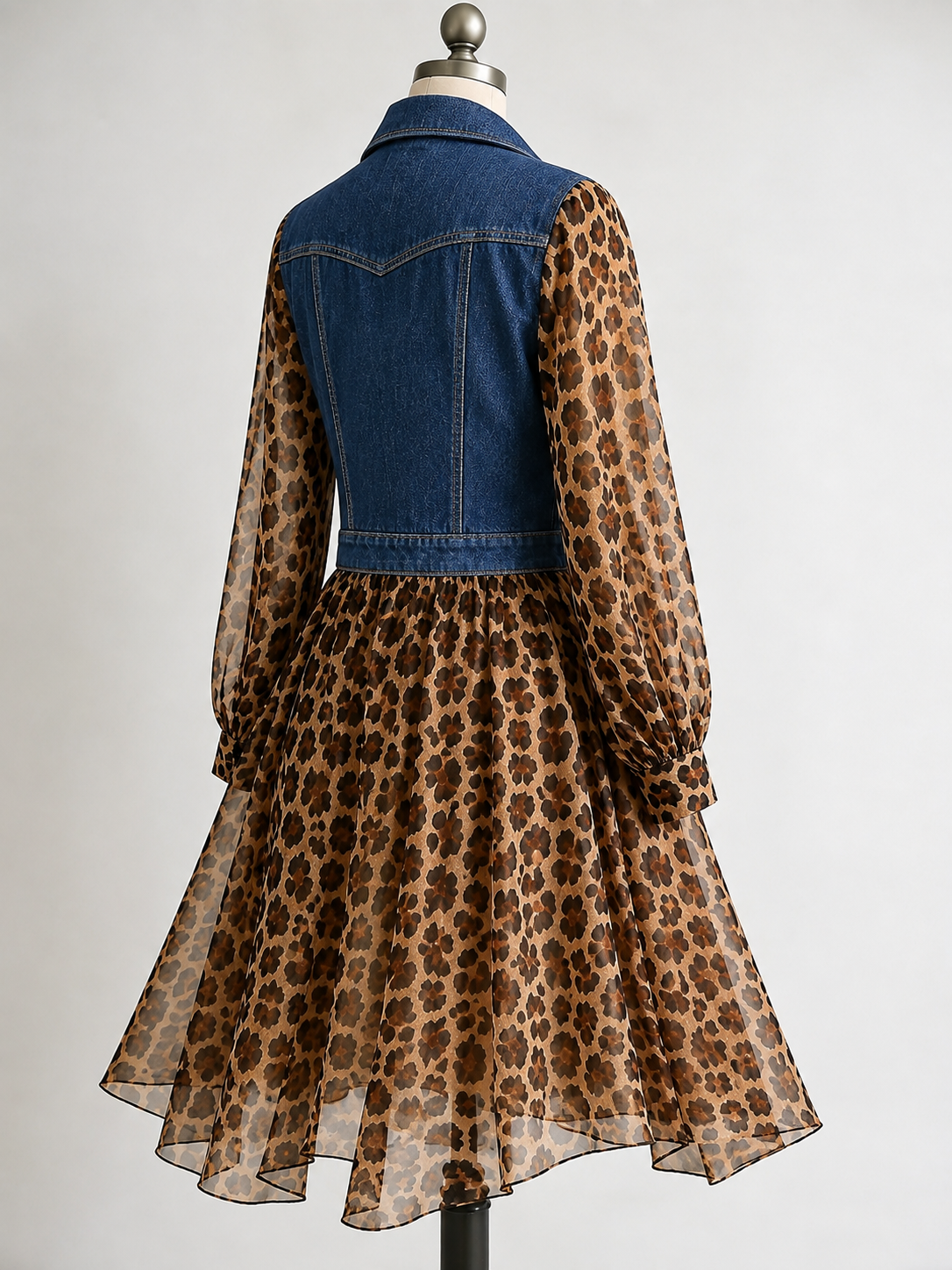 Milan Leopard Dress