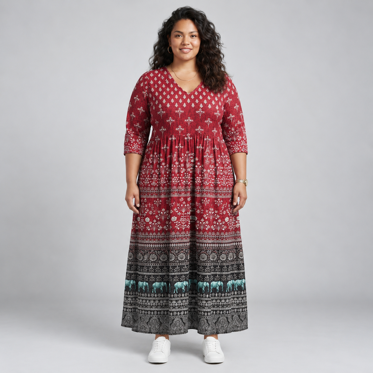 Saharaelle | Nomad Charm Maxi Dress