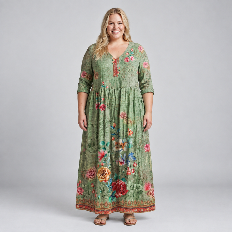 Emily | Garden Grace Maxi Dress