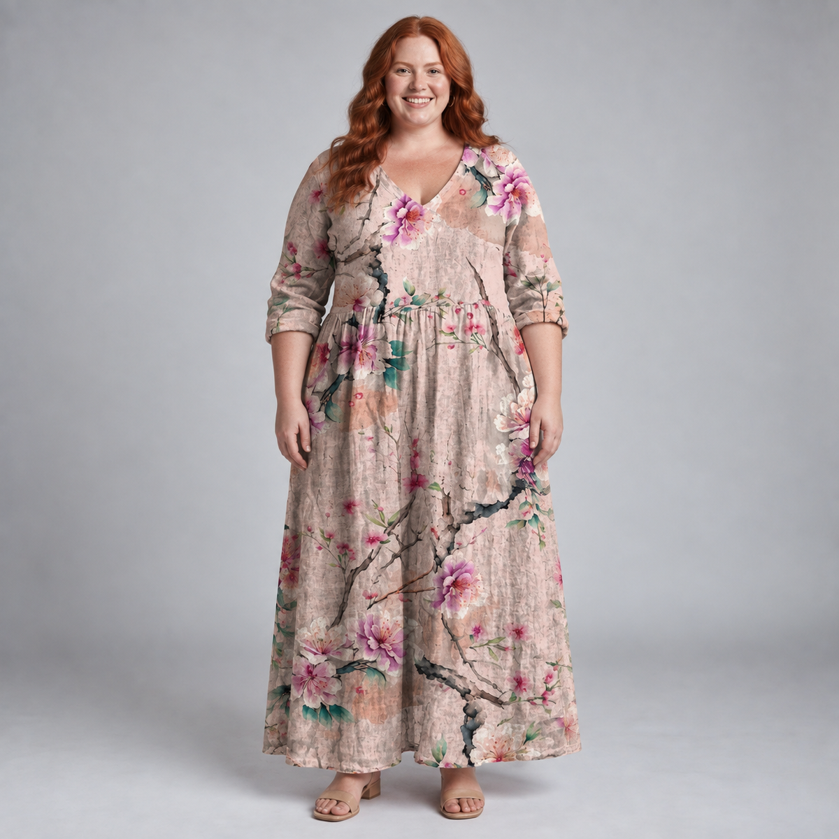 Sakurielle | Blossom Breeze Maxi Dress