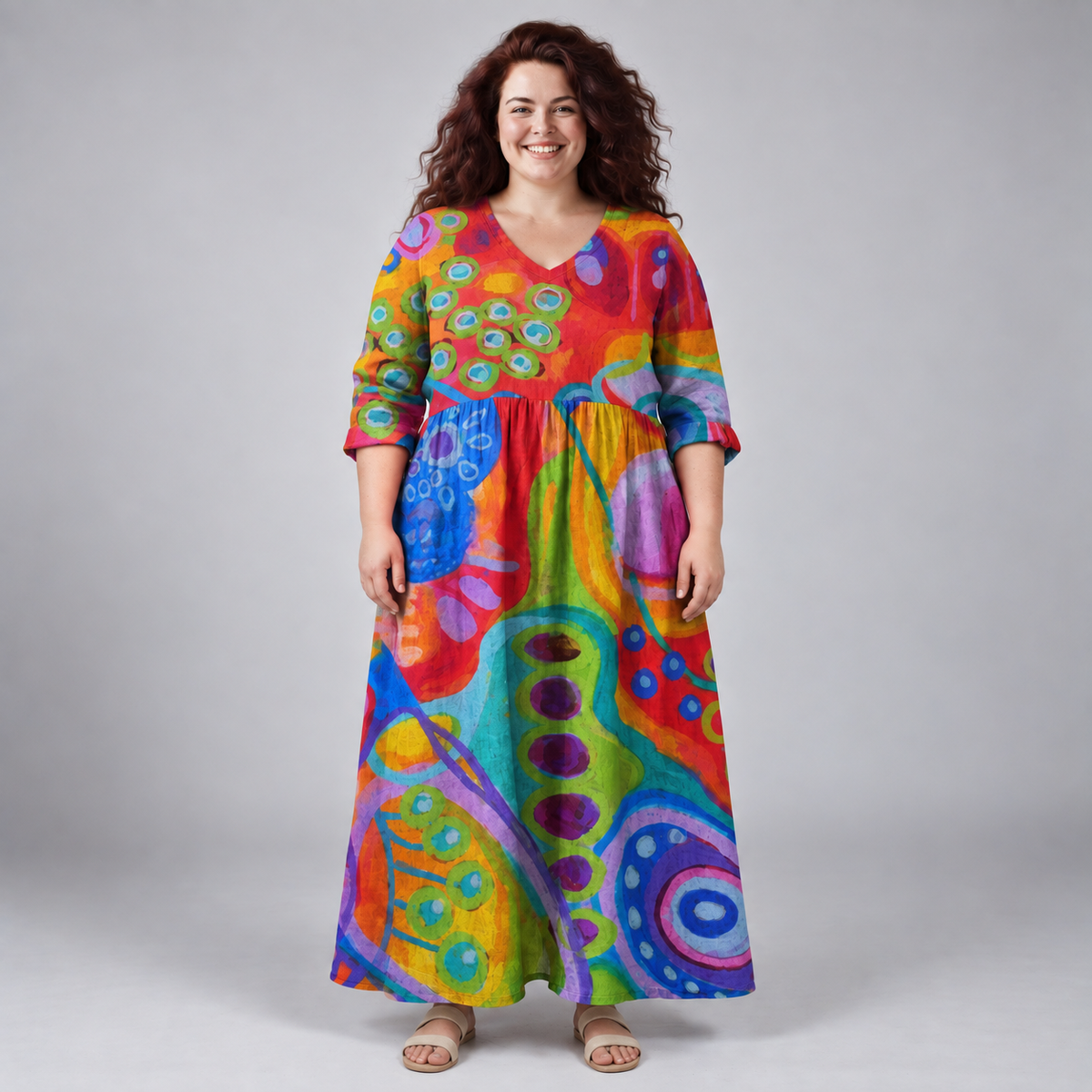 Vivarosa | Kaleidoscope Maxi Dress