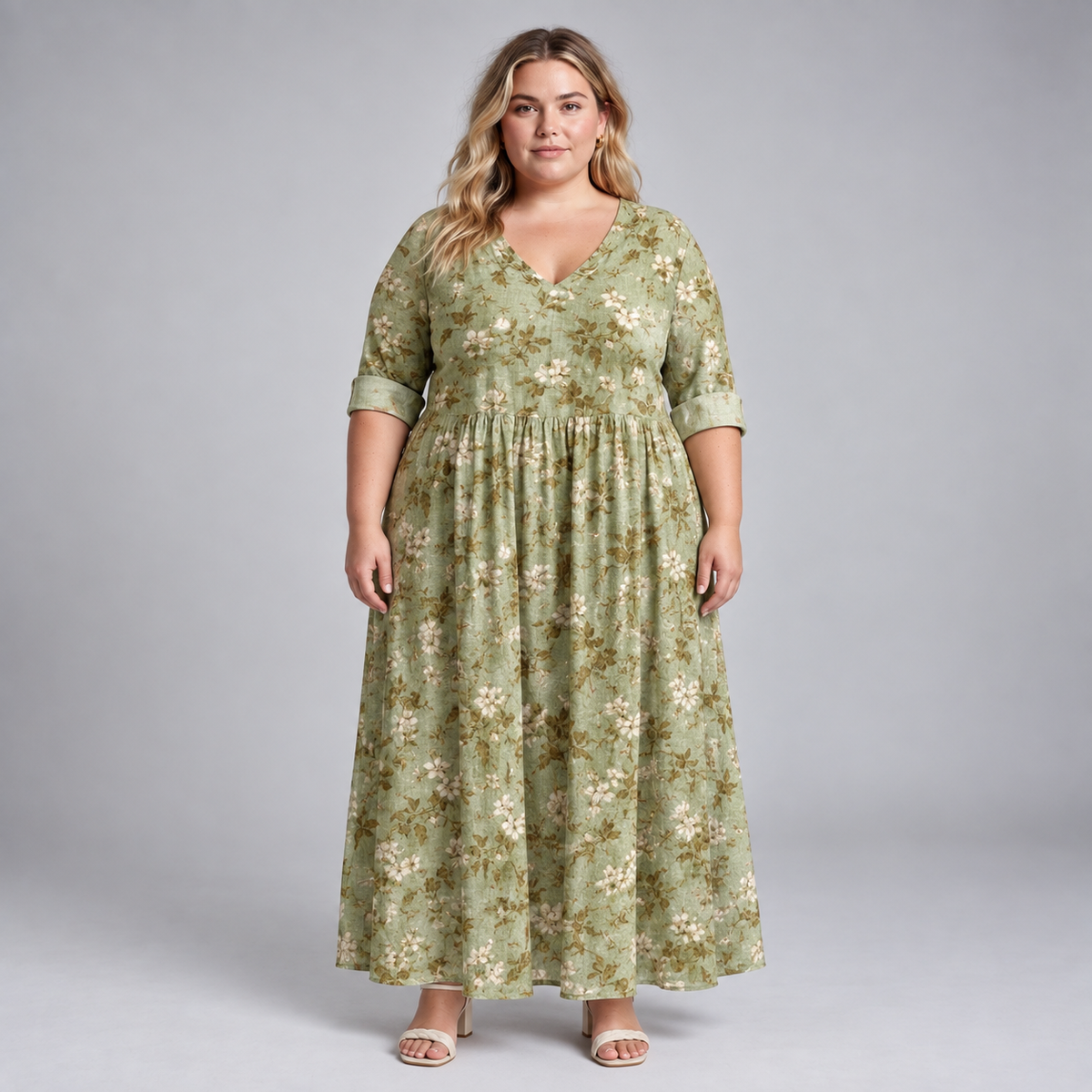 Sylvera | Sage Meadow Maxi Dress
