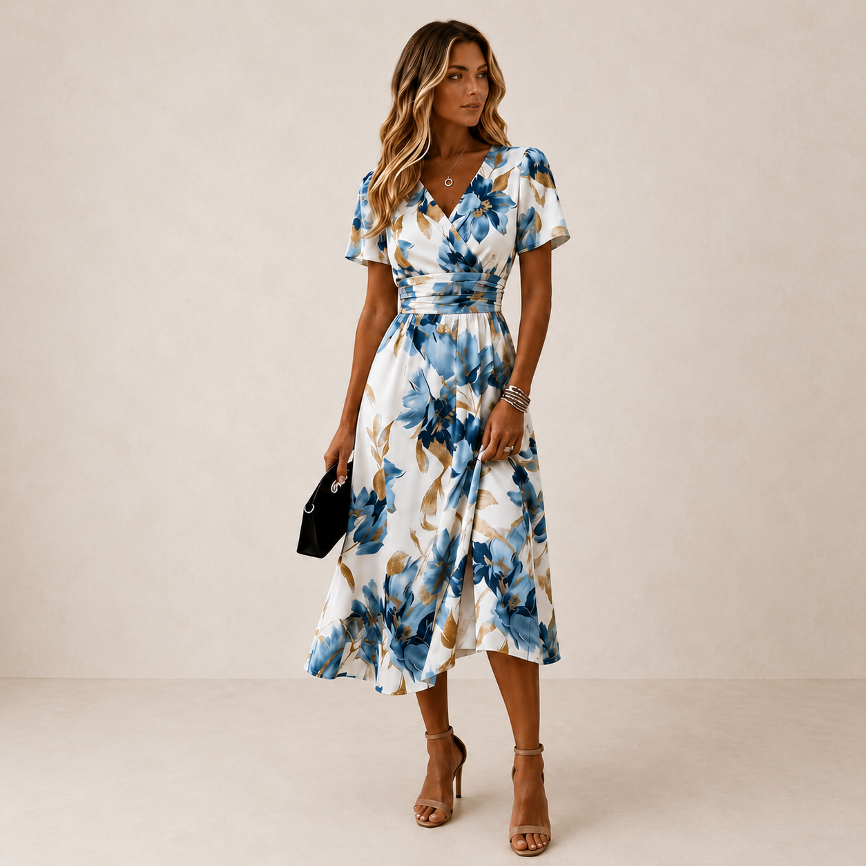 ELVENA™ | A-Line Midi Dress