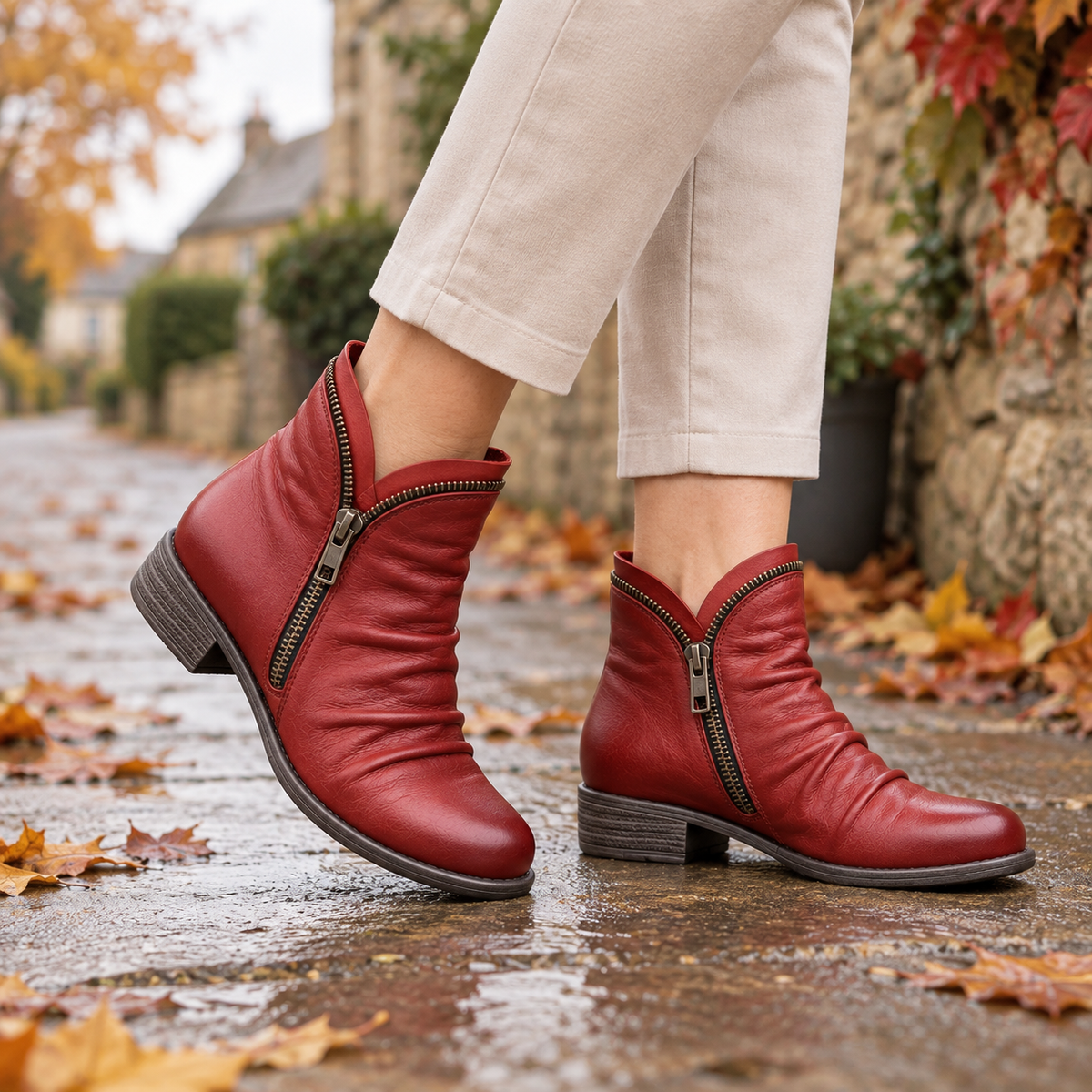 Melinda | Comfy Ankle Boots
