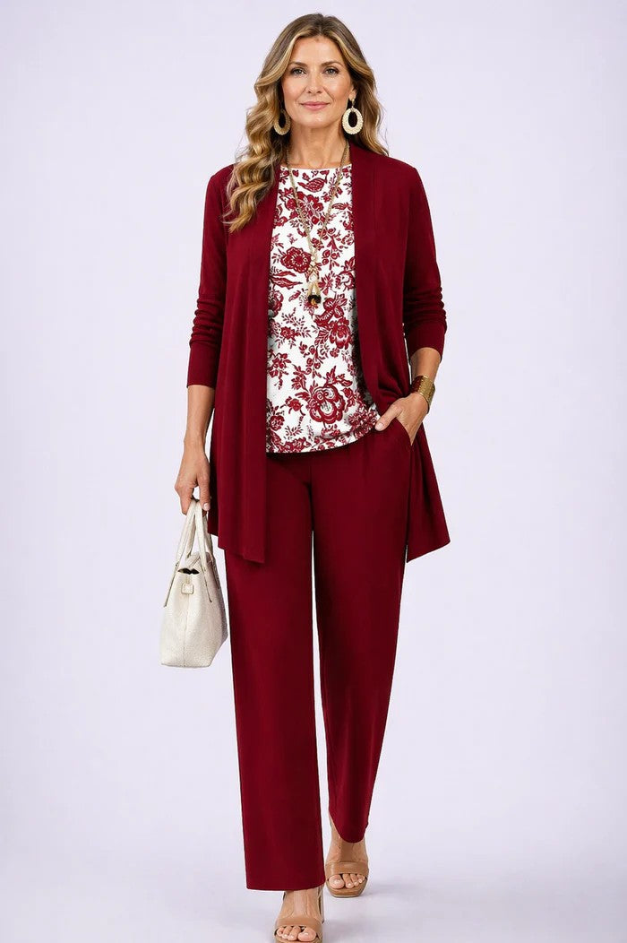 DOROTHY | ELEGANT THREE-PIECE TROUSER SET