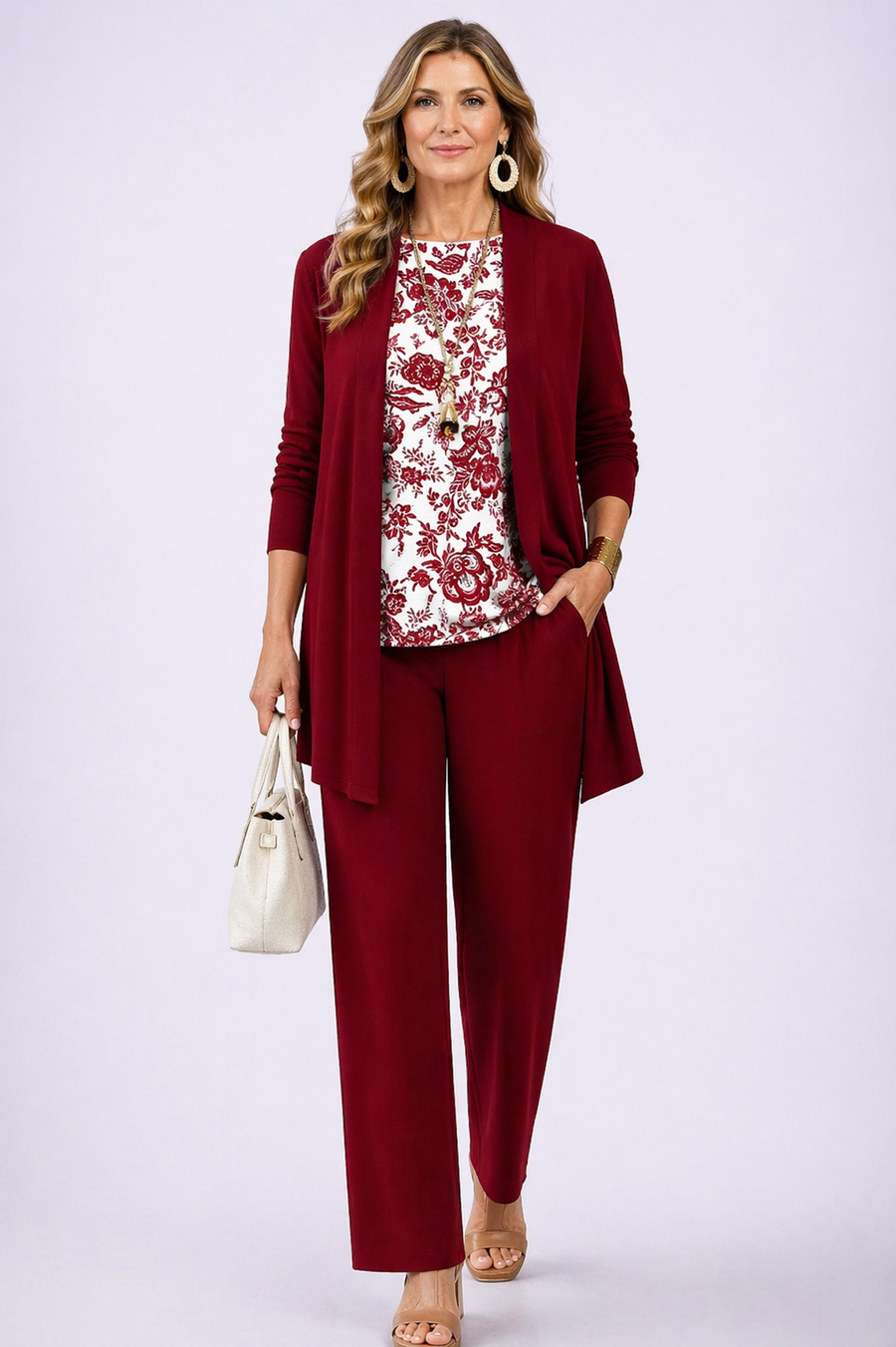 BERYL | CLASSIC THREE-PIECE TROUSER SET