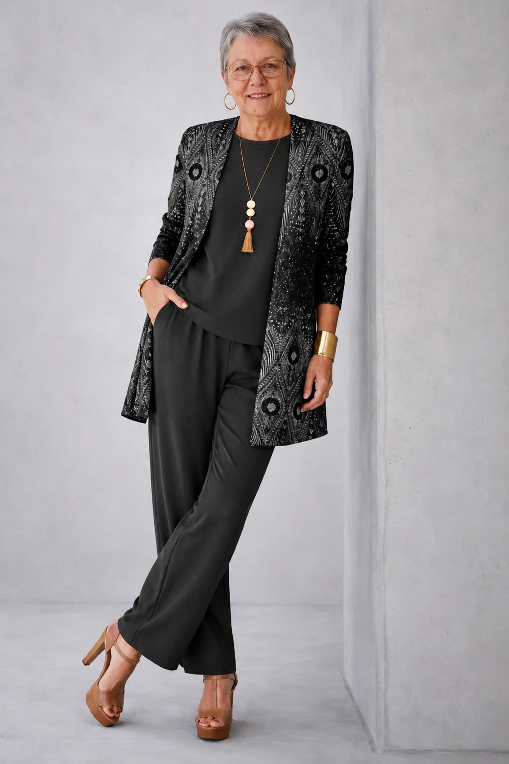 CAROL | CLASSIC THREE-PIECE TROUSER SET