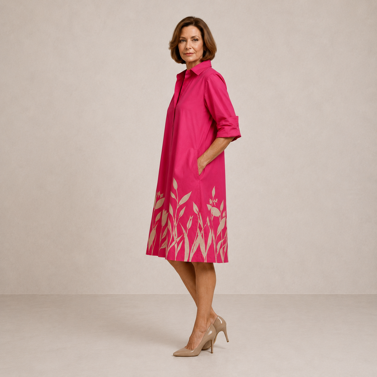 ELVENA™ | Relaxed Flowy Midi Dress