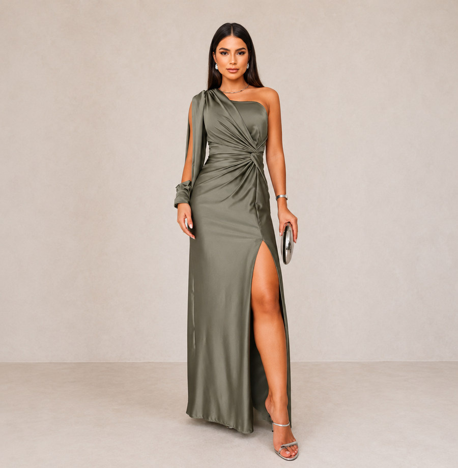 ELVENA™ | Printed Midi Dress