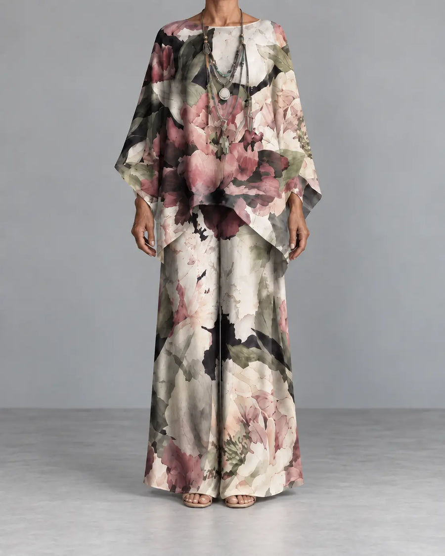 Veronique | Elegant Linen Two-Piece Set