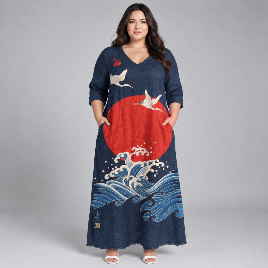 Kaelina | Rising Tide Maxi Dress