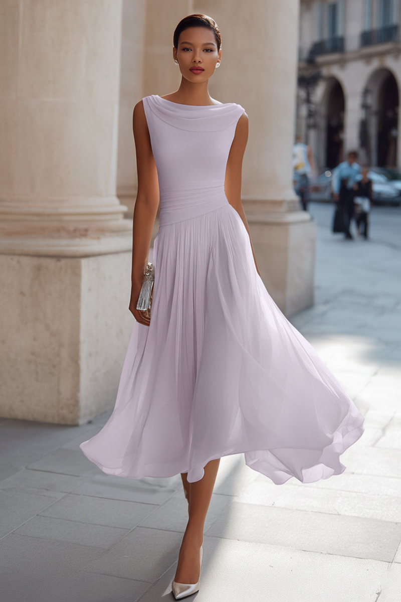 Victory | Elegant Midi Ceremony Dress