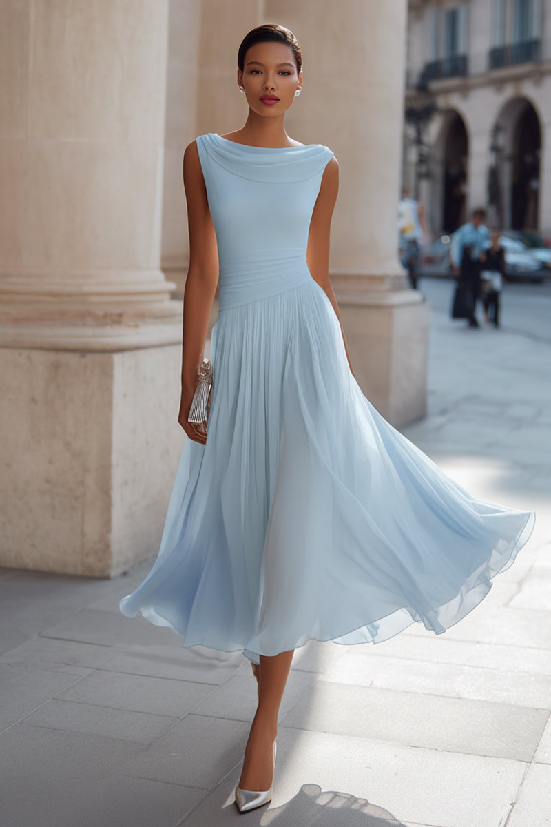 Victory | Elegant Midi Ceremony Dress