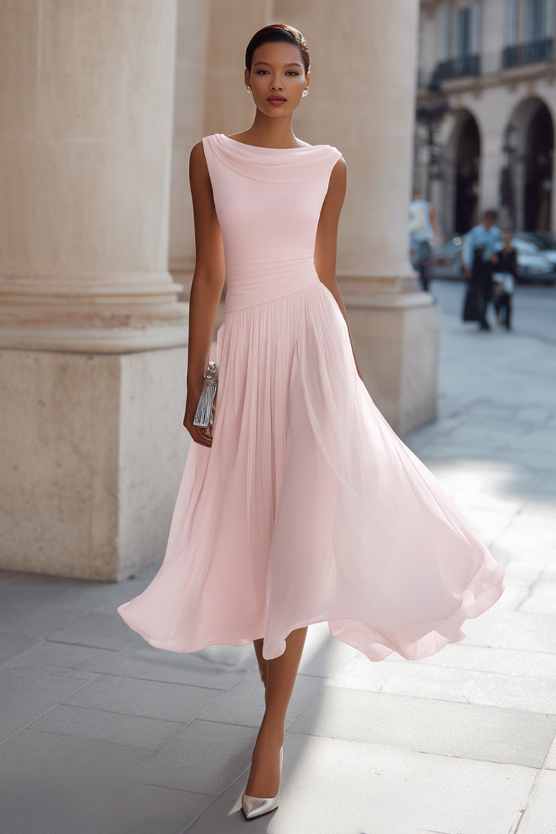 Victory | Elegant Midi Ceremony Dress