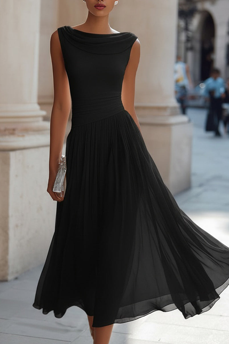Victory | Elegant Midi Ceremony Dress