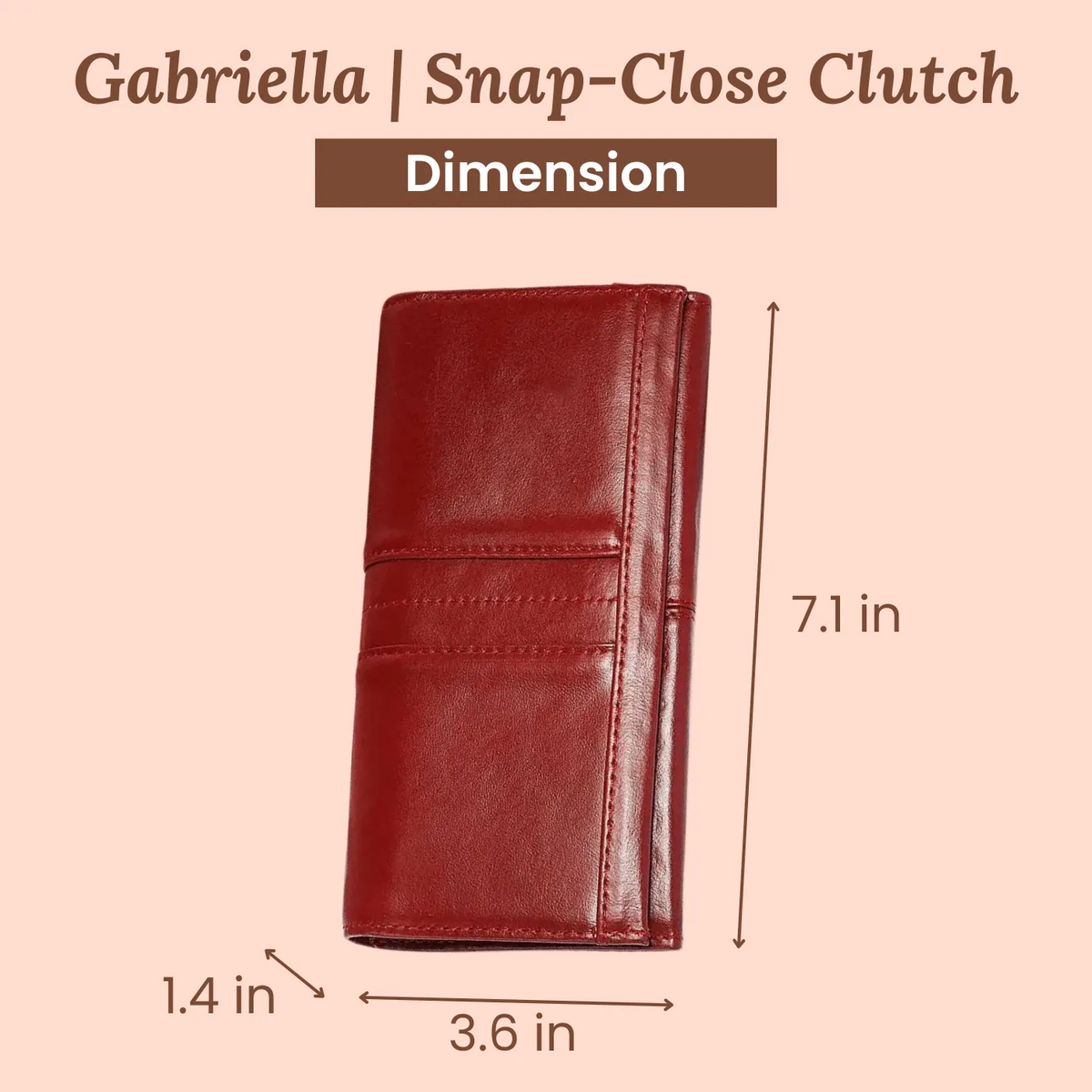 Elisa's Slim Carry | Clutch