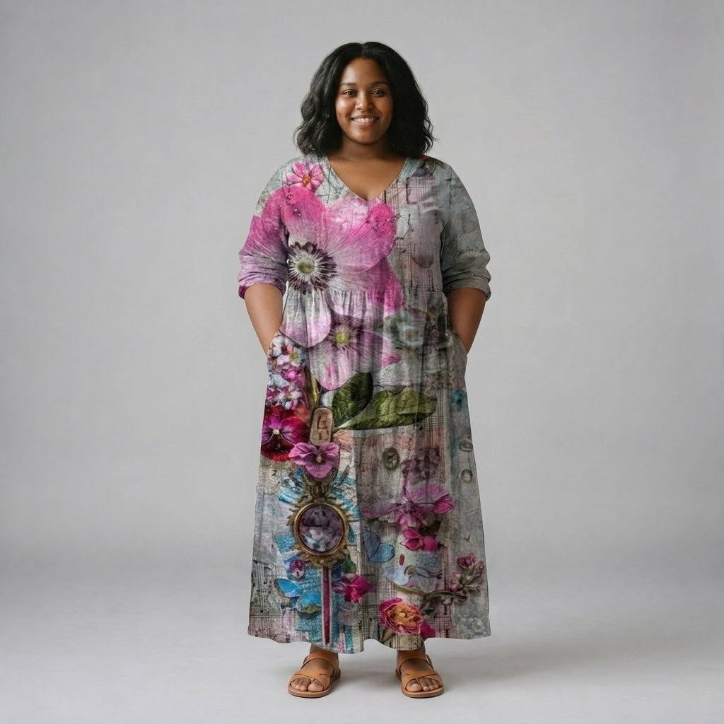 Violetta | Enchanted Bloom Maxi Dress