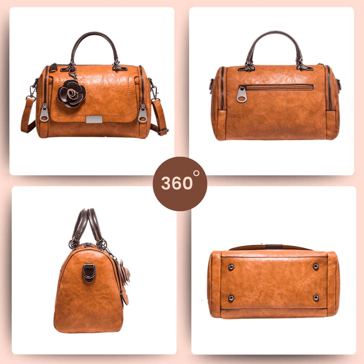 Veronica's Floral Accent | Handbag