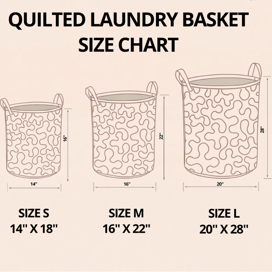 Mountain Stream Serenity | Quilted Storage Basket